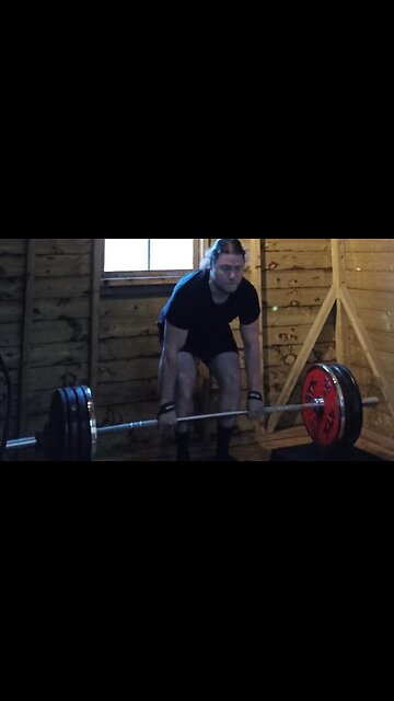 3x4 157.5 Kgs Long Pause Deadlift Back-offs. Last Set.