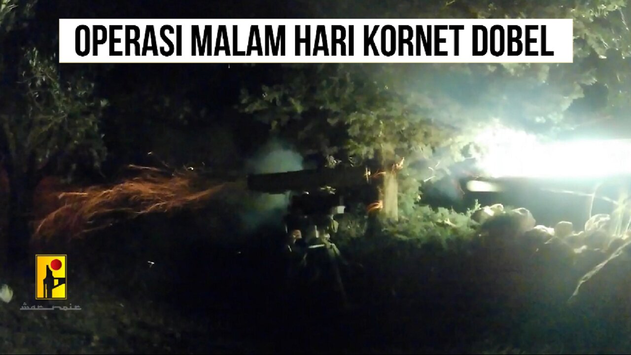 Dobel ATGM Tharallah Kembali Getarkan Pos Perbatasan IDF