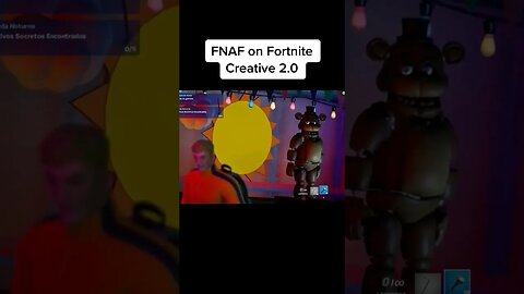 FNAF no fortnite creative 2.0!!! #viral #fortnite #shorts