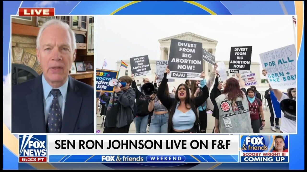 Sen. Ron Johnson: Firebombing Pro-Life Office Fits FBI Definition of Domestic Terrorism