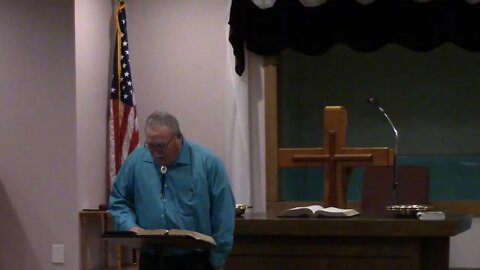 Bills Lake Baptist Church Wednesday evening Mar 4, 2020