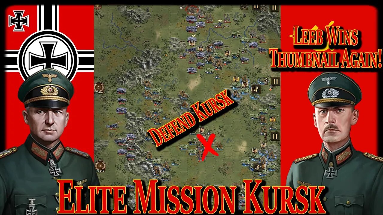 Elite Mission Kursk! Final Major German Offensive In The East - Glory Of Generals 3