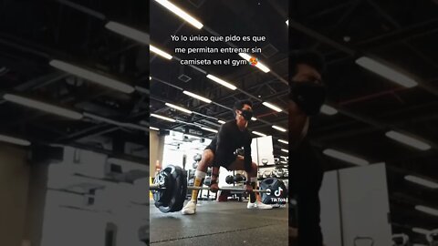 No me Saco la Mierd* Entrenando para Andar Tapado en el Gimnasio 💀