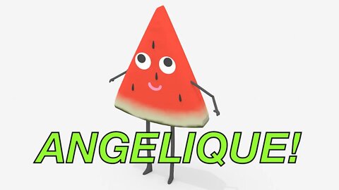 Happy Birthday ANGELIQUE! - WATERMELON Birthday Song