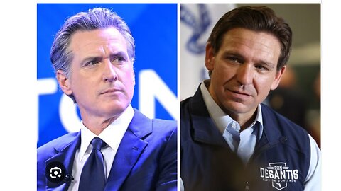 Newsom-DeSantis debate?!