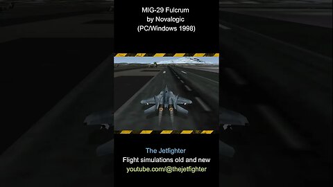 MIG-29 Fulcrum taking off! #novalogic