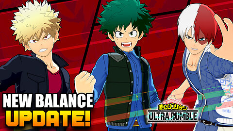 🔴 LIVE MHUR NEW UPDATE ⭐️ PRO 5 RANK HERO 👑 BAKUGO, DEKU & SHOTO NERFED 😰 MY HERO ULTRA RUMBLE