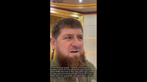 Kadyrov speaks about the next steps of the operation, Putin's resolve, urges Ukraine military to surrender