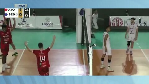 Time de vôlei do América conquista vitória contra o time de Uberlândia