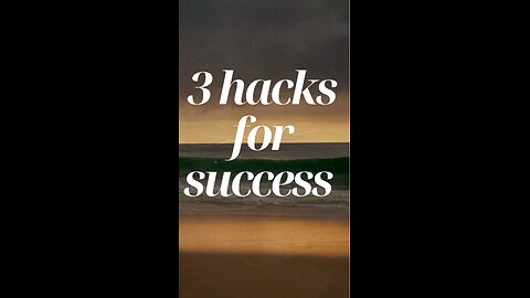 3 hacks🔐🔝 for success💸 || #rumble #success