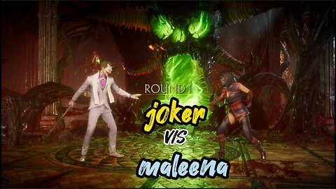 Mortal kombat 11 Altimate joker v/s maleena