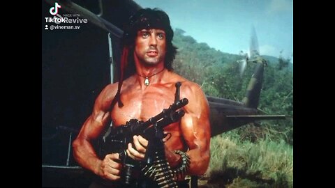 You can not slow Rambo down while he is on a revenge rampage.