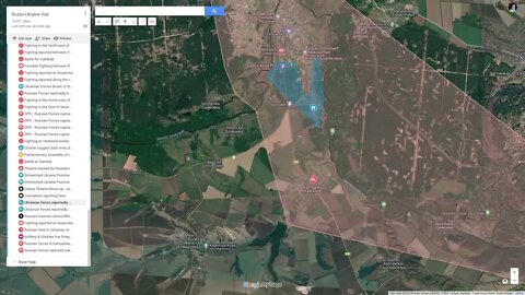 [ Battle of Iyzum +++ ] Fighting reported at Husarivka; rumours of East Army low on fuel and ammo