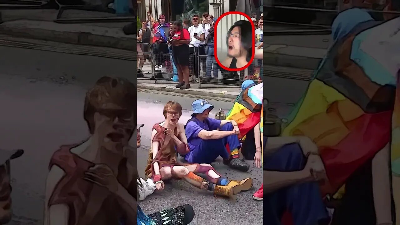 Climate Activists Disrupt The London Pride Parade