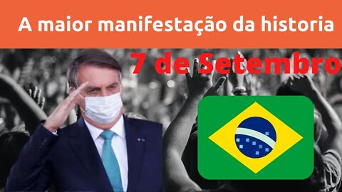 Depois do dia 7 de setembro a política será diferente