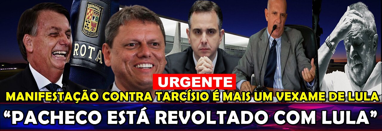 URGENTE LULA TRAIU PACHECO SENADOR ESTÁ REVOLTADO “NOVO CARVAJAL NO BRASIL PODE ACABAR COM PETISTA”