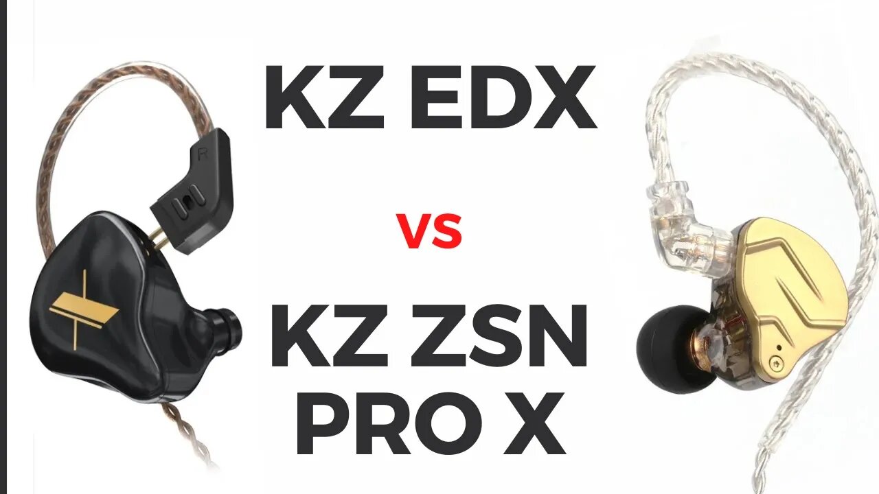 KZ EDX vs KZ ZSN PRO X - Batalha de frequências #02