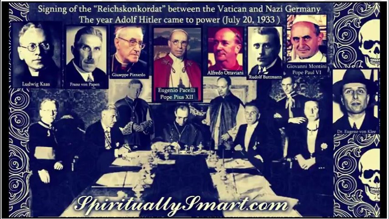 The 'Reichskonkordat', Mussolini, the Vatican, Adolf Hitler, Charles Edward Coburg Saxe-Gotha, BisMarck & Israel