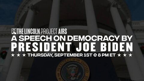 A Speech on Democracy by President Joe Biden