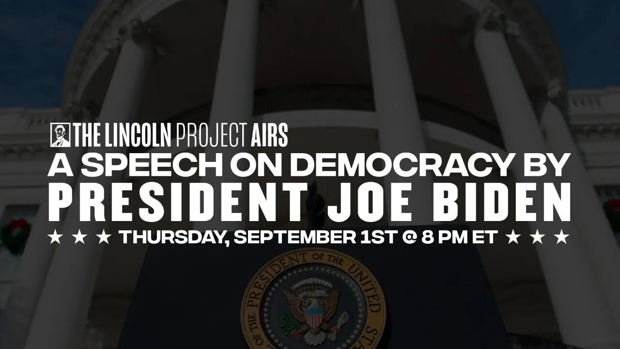 A Speech on Democracy by President Joe Biden