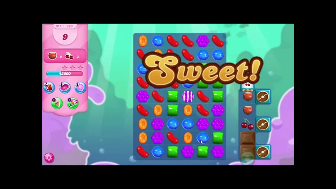 Candy Crush Saga Level 893