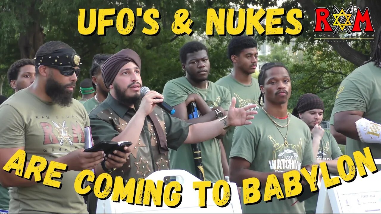 #UFO’S & #NUKES ARE DESTINED FOR BABYLON !!!