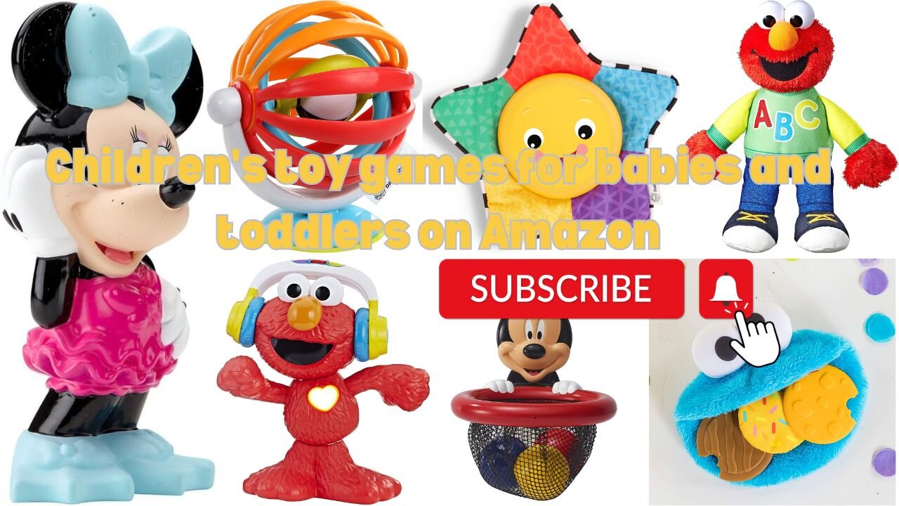 Children's toy games for babies and toddlers on Amazon