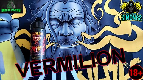 ZEUS JUICE VERMILION E-LIQUID REVIEW #zeusjuice#eliquid 🔞