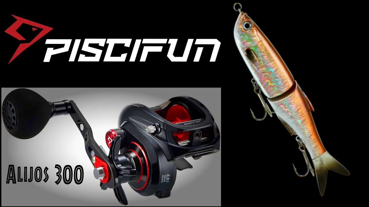 Big Swimbait-Big Reel-Piscifun Alijos 300