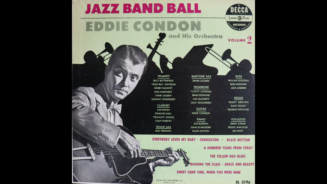 Eddie Condon - Jazz Band Ball (1951) [Complete 10 inch LP]