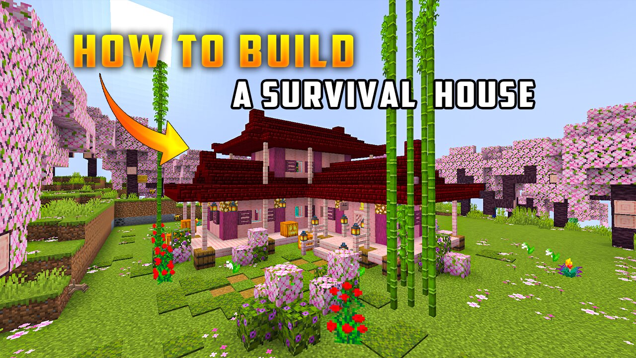 Minecraft Survival House Build