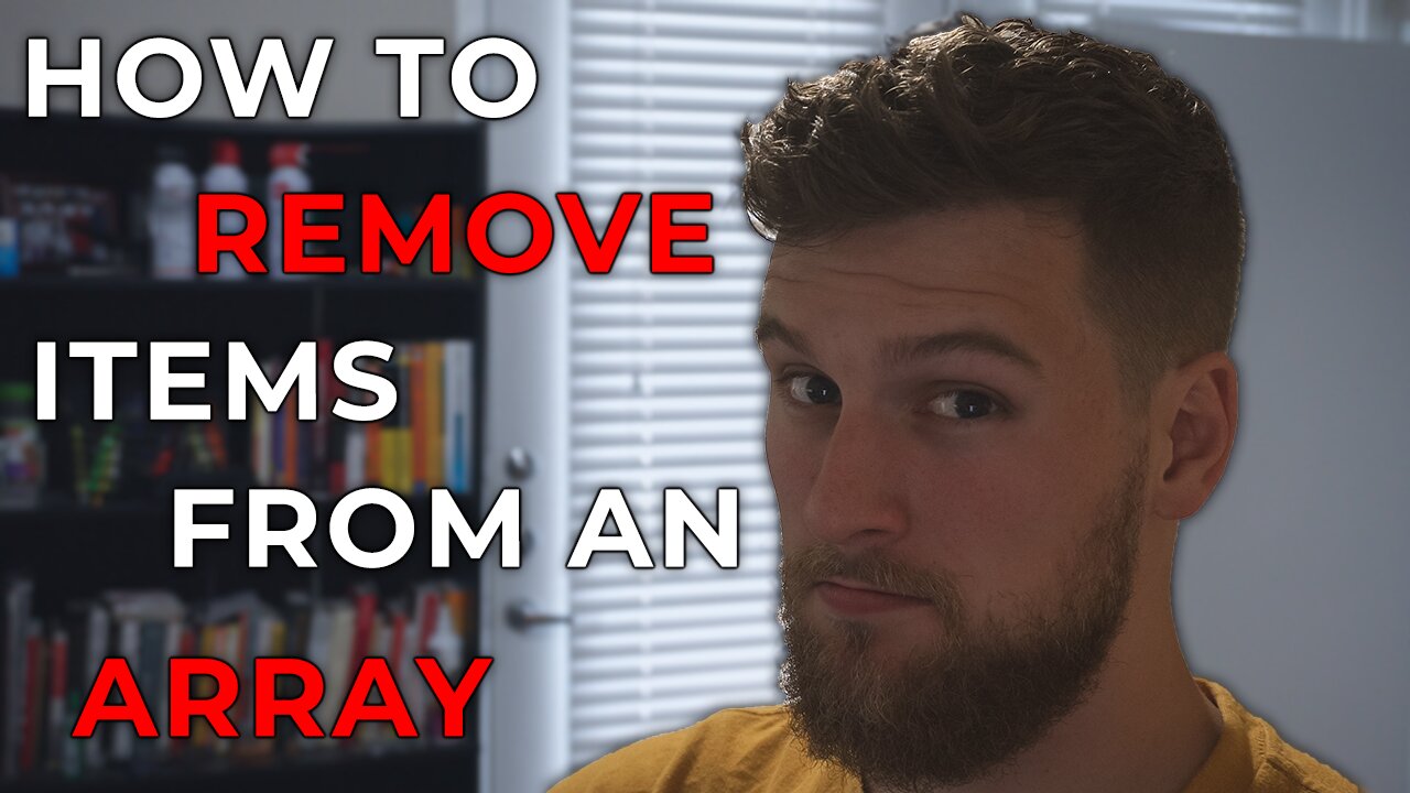 How To Remove Specific Items From An Array In JavaScript