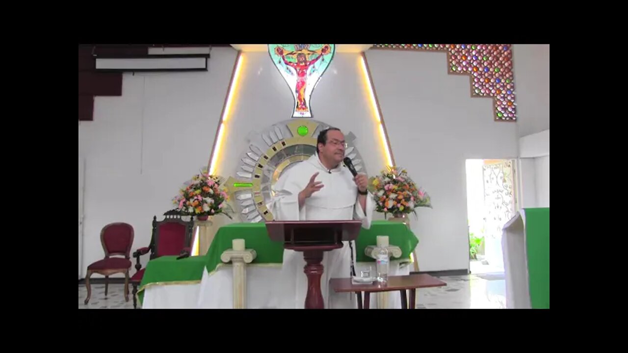 El don de Cristo en la cruz, y el don del Espíritu Santo en Pentecostés. Fray Nelson Medina.