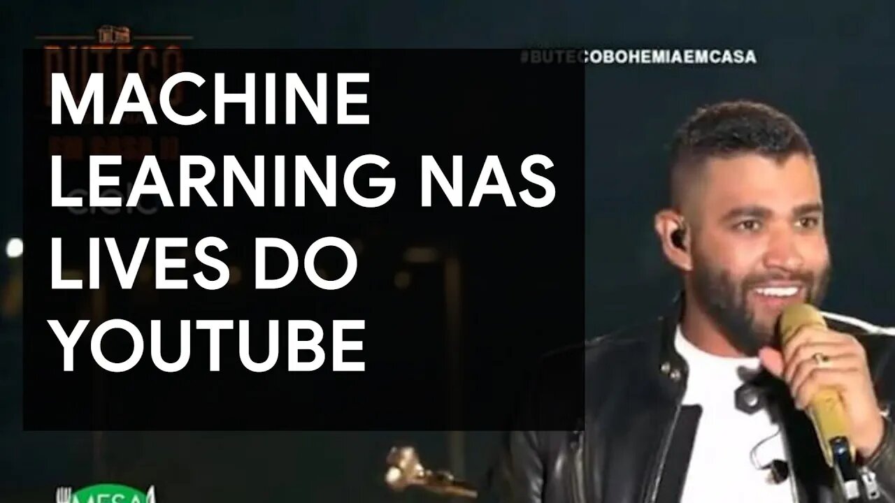 Análise de sentimento com machine learning e Live de Gustavo Lima, Bruno & Marrone e Jorge & Mateus