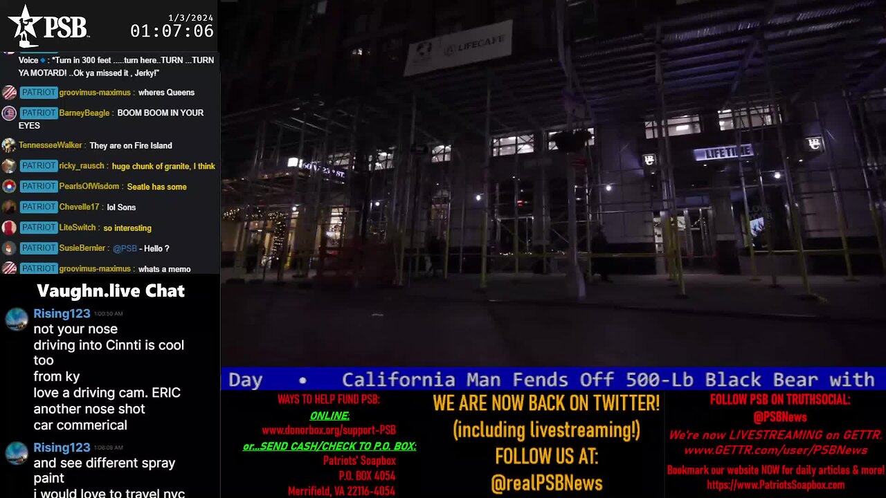 2024-01-03 01:00 EST - PSB Tuesday LateNight Movie Time: with Pamphlet