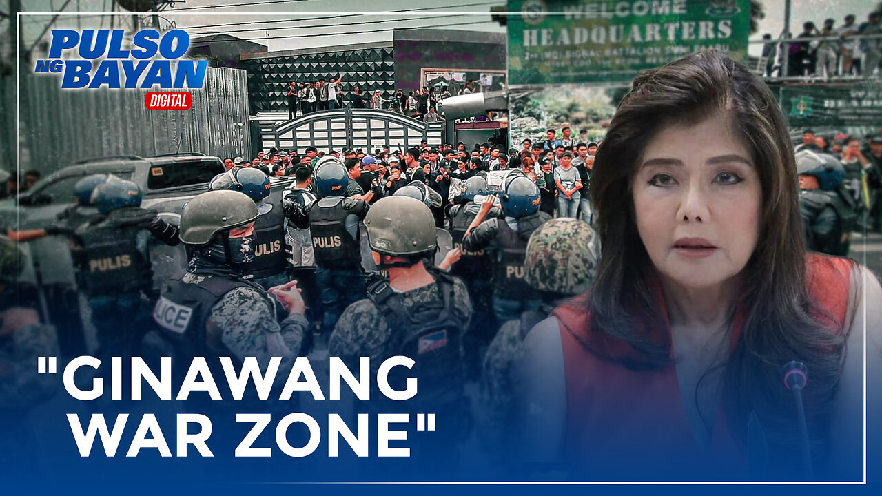 Sen. Imee sa pagkubkob ng PNP sa KOJC: Ginawang warzone ang Davao City