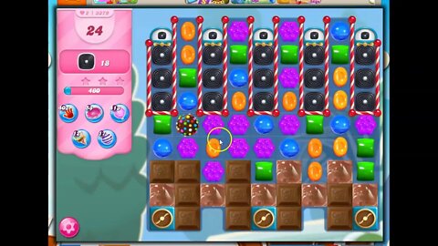 Candy Crush Level 3379 Talkthrough, 25 Moves 0 Boosters