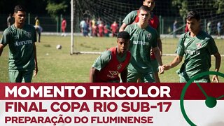 CONFIRA A EXPECTATIVA DO SUB-17 DO FLUMINENSE PARA A FINAL DA COPA RIO CONTRA O VASCO