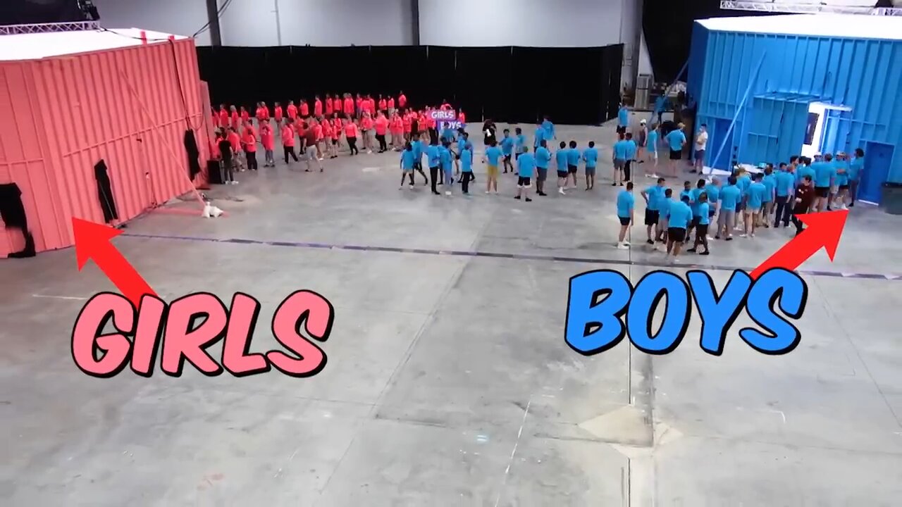 100 Boys Vs 100 Grils For $500,000