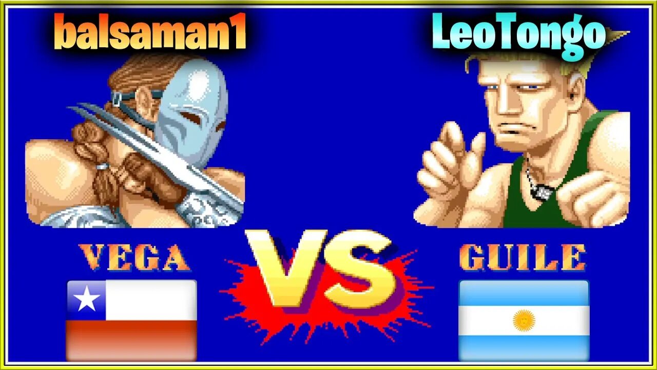 Street Fighter II': Champion Edition (balsaman16 Vs. LeoTongo) [Chile Vs. Argentina]