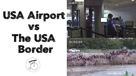 USA Airport vs The USA Border