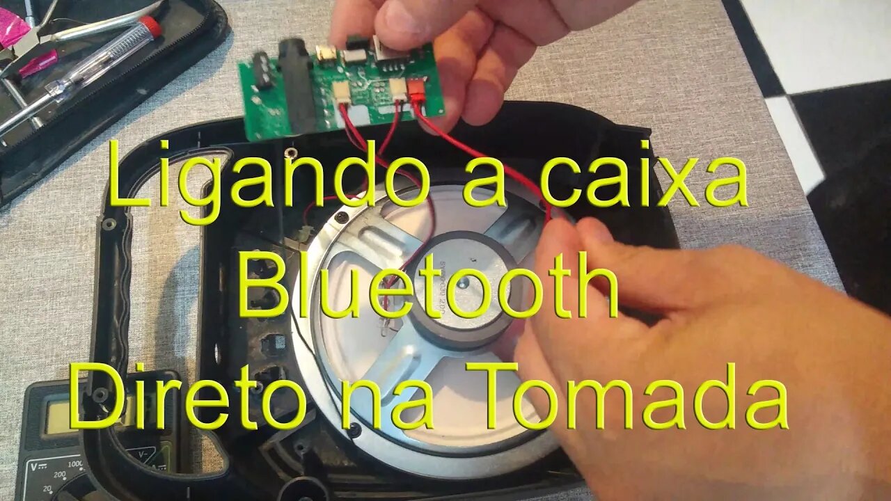 Como ligar Caixinha Bluetooth direto na Tomada