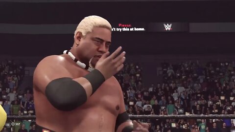 WWE 2k22 Yokozuna Entrance