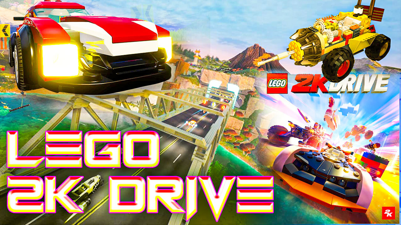 LEGO 2K Drive PlayStation 5 includes 3 in 1 Aquadirt Racer LEGO Set