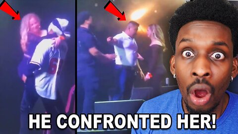 He Confronted Her for doing this with another man on stage and it went HORRIBLY wrong!