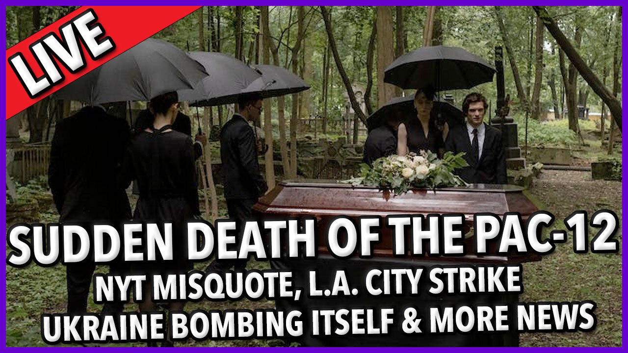 C&N 086 ☕ Sudden Death Of The PAC-12 🔥 #pac12 ☕ LA #strike #nytimes Misquote, Mr Softee Ban #news