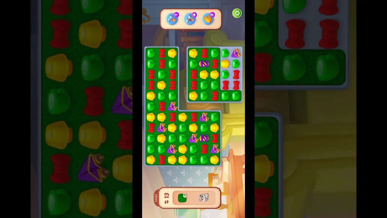 Shorts Playrix Homescapes Gameplay Walkthrough Level 13323-040