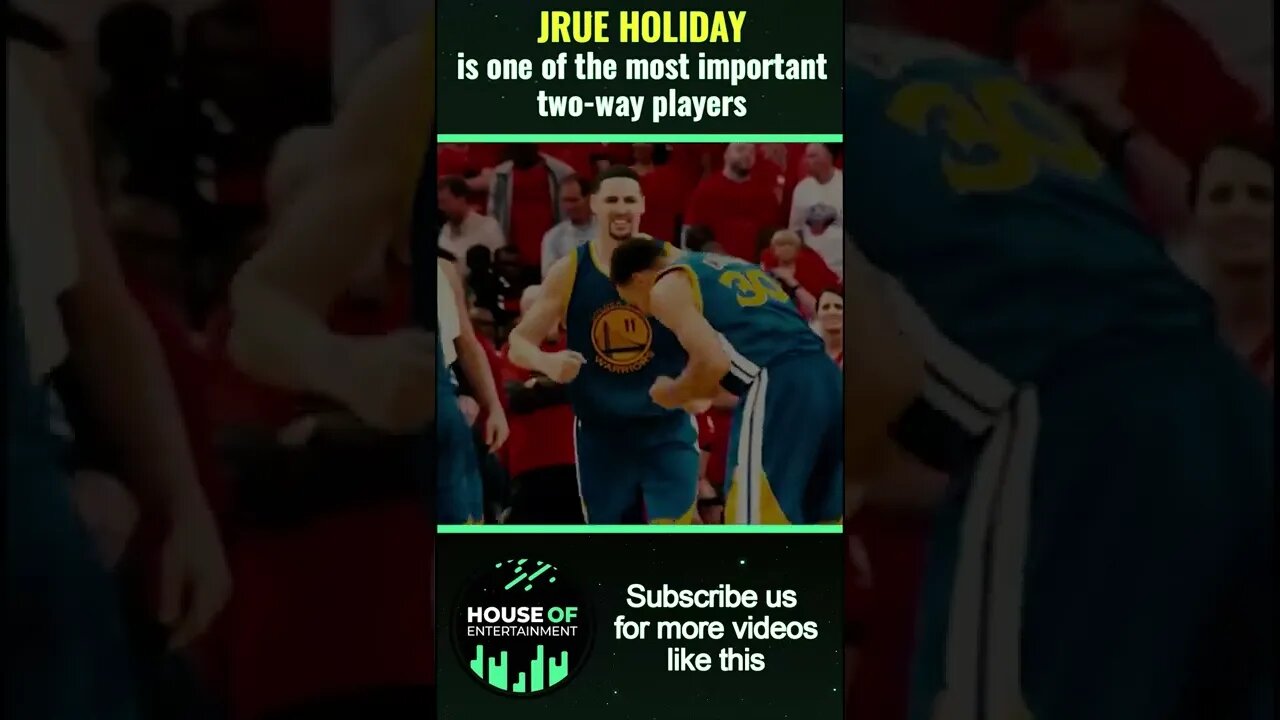 Best NBA Player of 2022 JRUE HOLIDAY