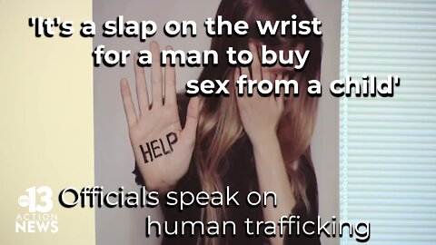 'It's a slap on the wrist for a man to buy sex from a child,' Las Vegas officials speak on human trafficking
