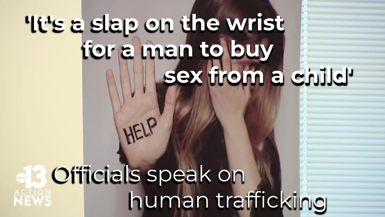 'It's a slap on the wrist for a man to buy sex from a child,' Las Vegas officials speak on human trafficking